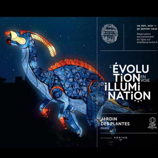 Evolution en voie d'illumination - Parasaurolophus